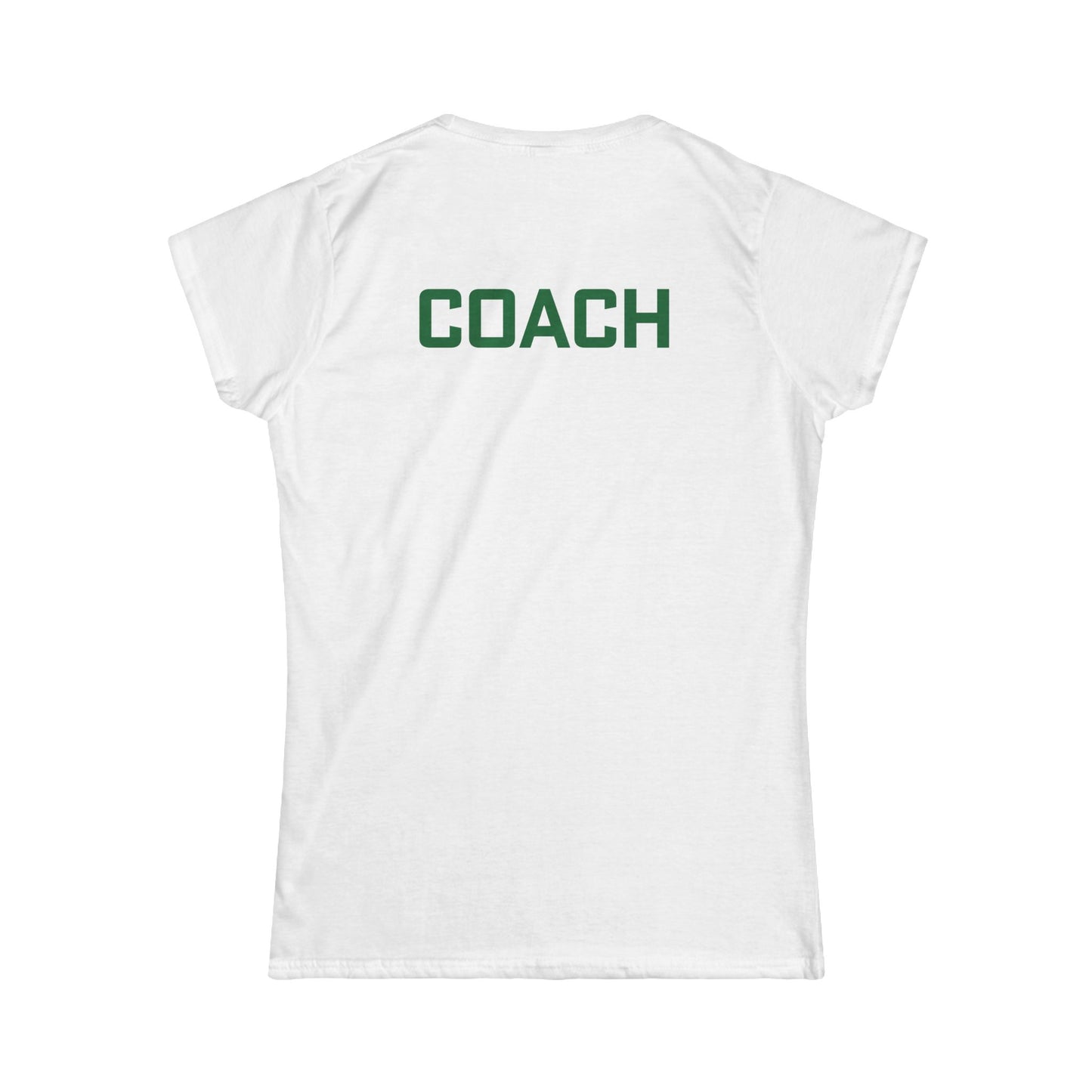 Coach's - Women's Tee - gymcats - grn -