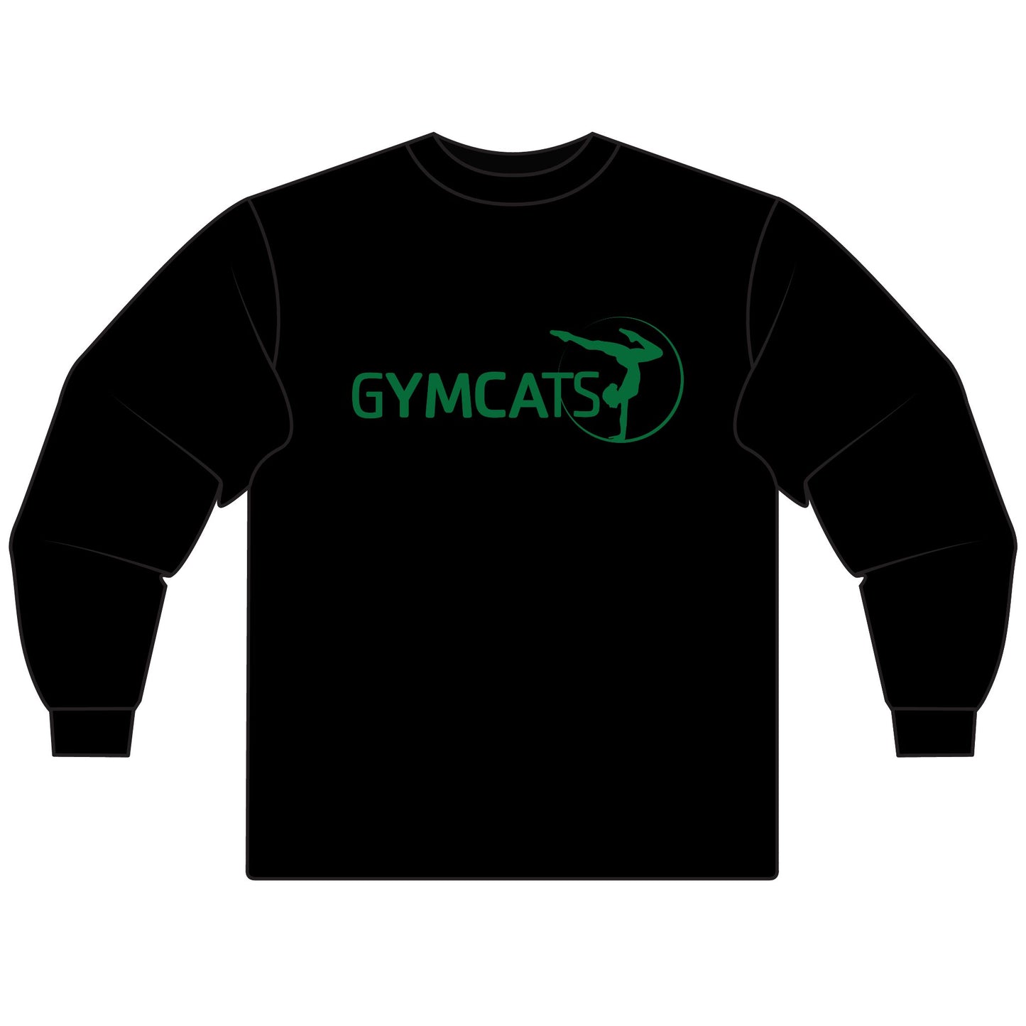 Coach's - Unisex Long Sleeve T-Shirt - gymcats - grn
