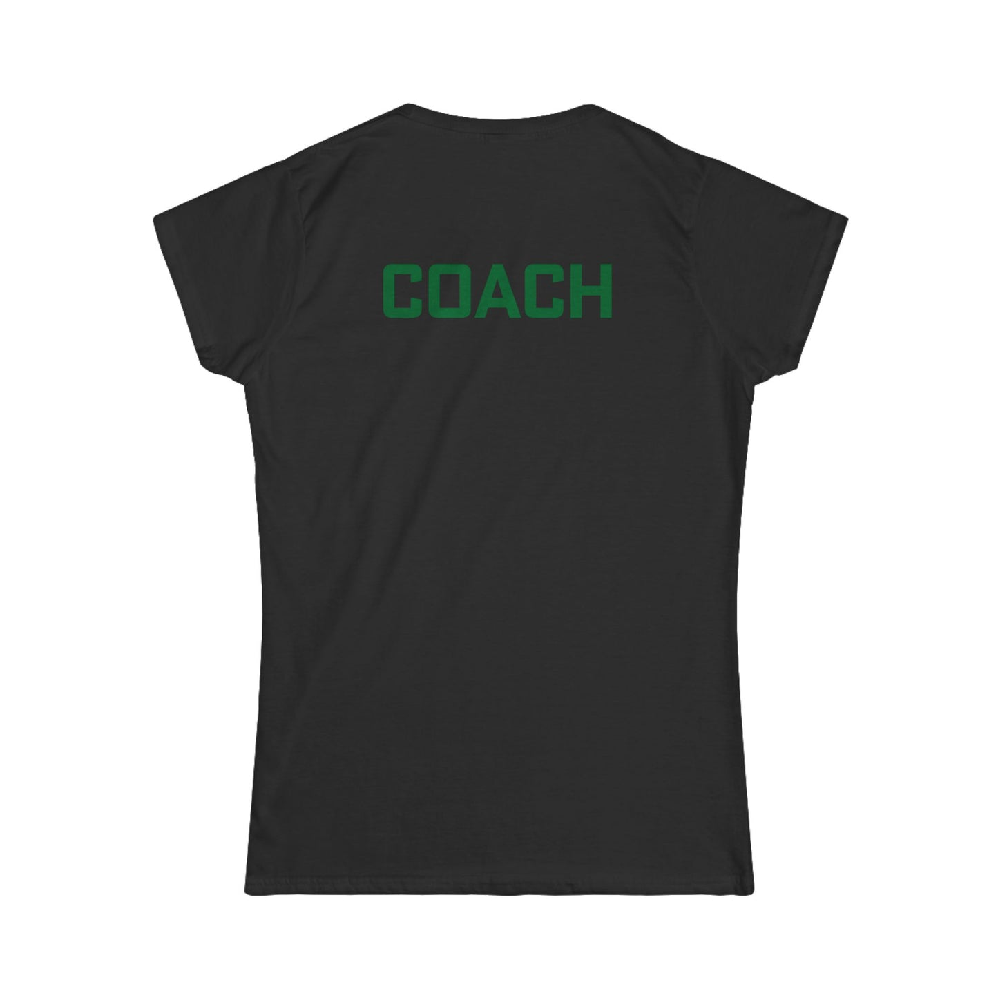 Coach's - Women's Tee - gymcats - grn -