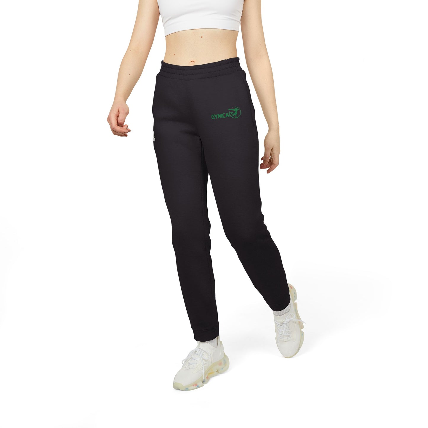 Adidas Unisex Fleece Joggers - gymcats - grn