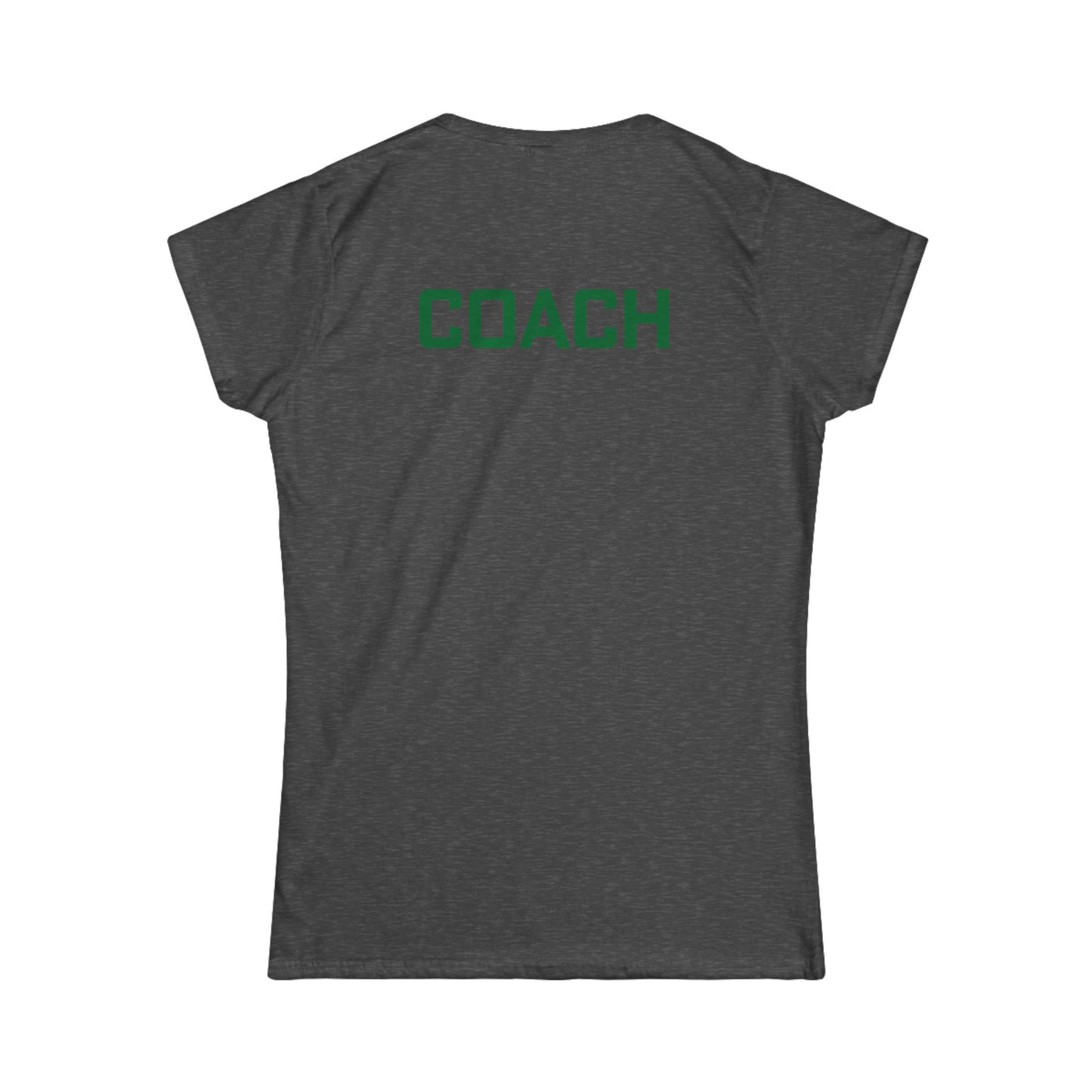 Coach's - Women's Tee - gymcats - grn -