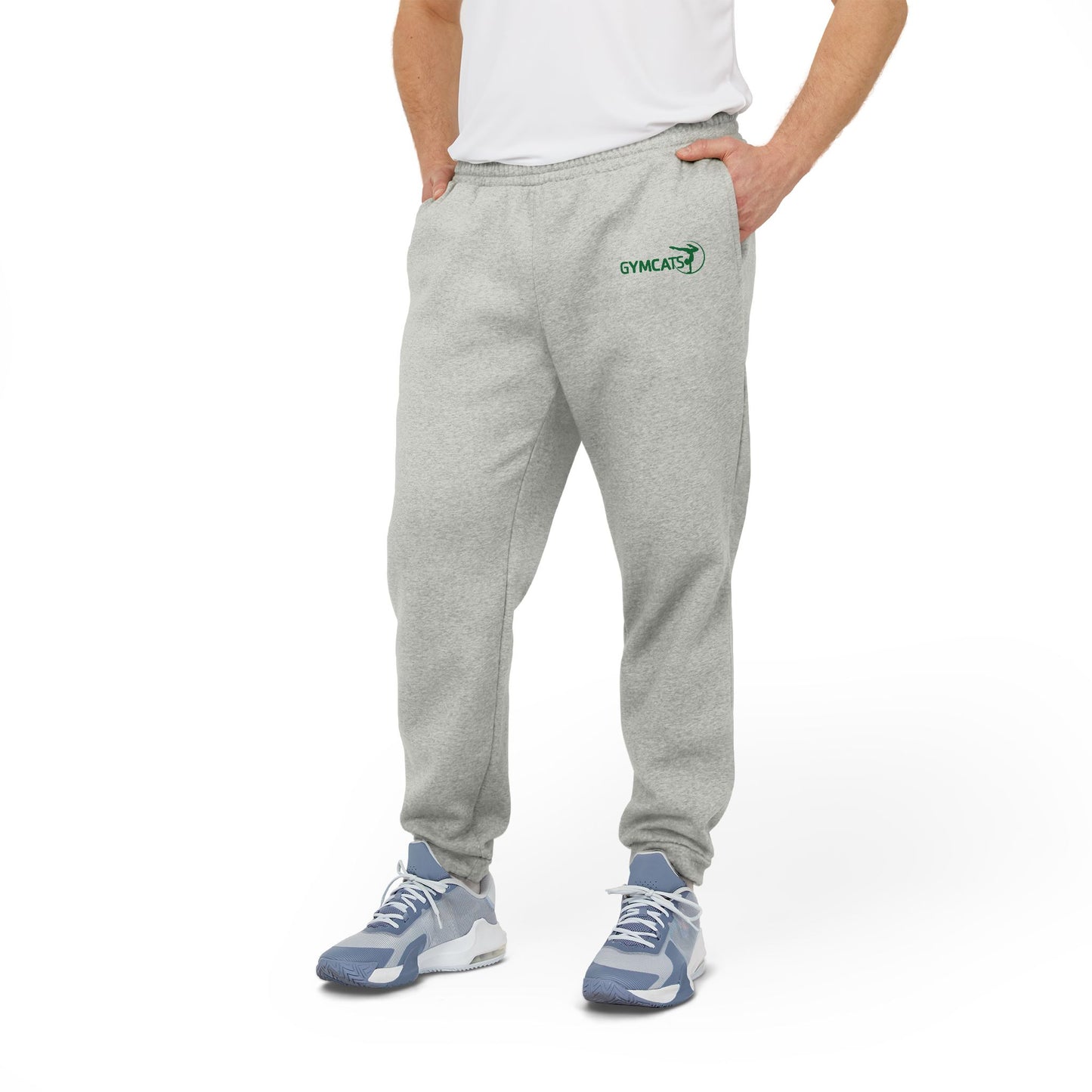 Adidas Unisex Fleece Joggers - gymcats - grn