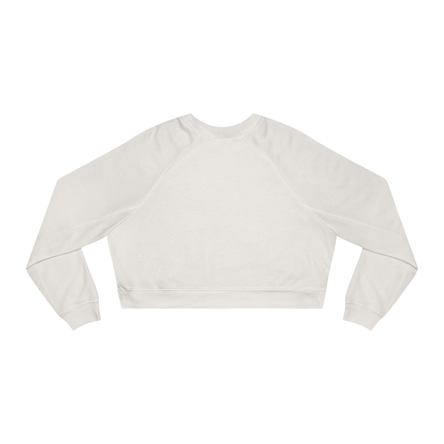 Women's Cropped Fleece Pullover Sweatshirt - gymcats - grn